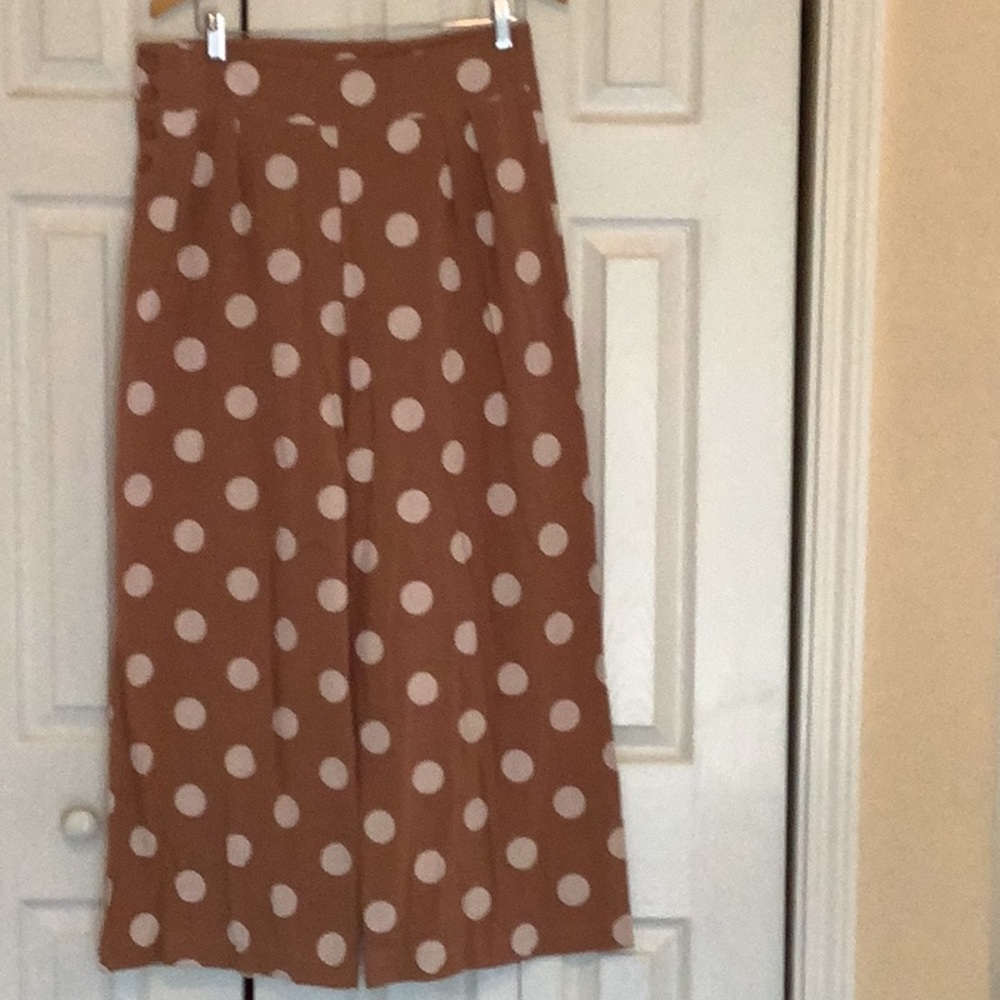 Nice summer cotton pants size Small. Wide leg. nwot